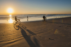 Florida Vacation Biking on the Beach